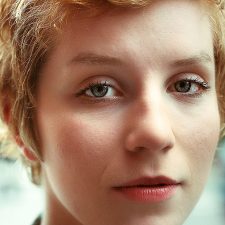 Pretty Woman Eyes Chronic Condition